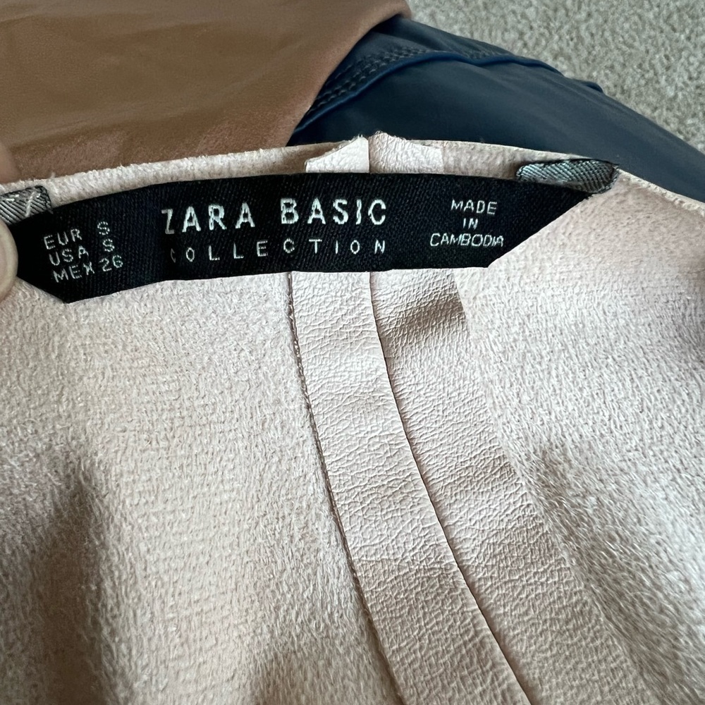 Zara Leathers Blazer